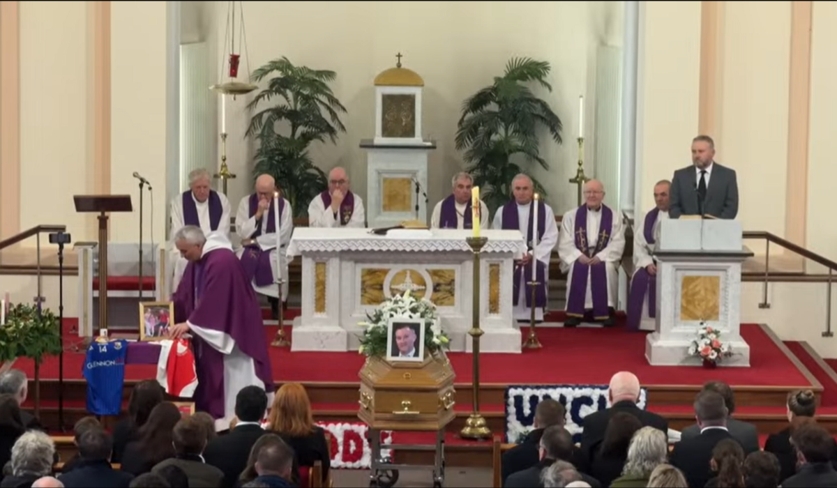 Funeral mass for Longford man Shane Carrigy hears of his zest for life and  love for his family. 