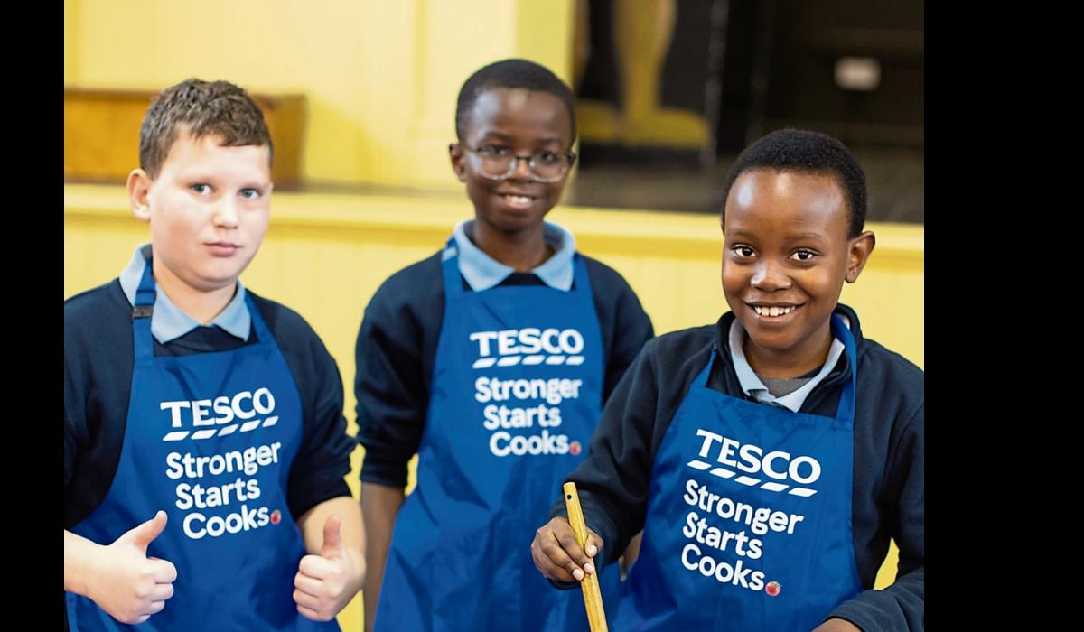 Longford pupils take part in  Stronger Starts Cooks programme