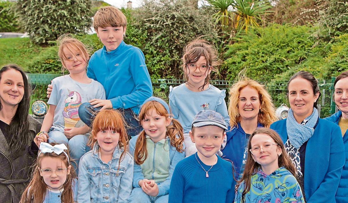 Gaelscoil Longfoirt pupils learn about Sasha’s super power on Lá Gorm