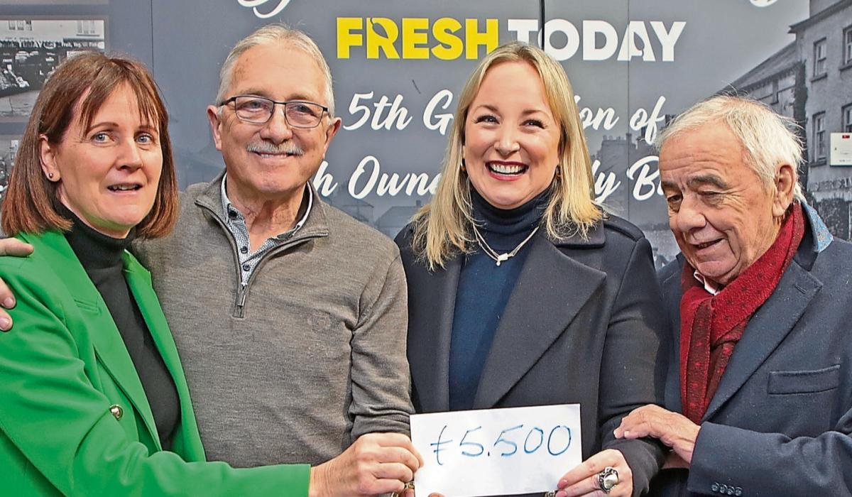 Father-daughter duo raise an incredible €27,000 for five Longford organisations
