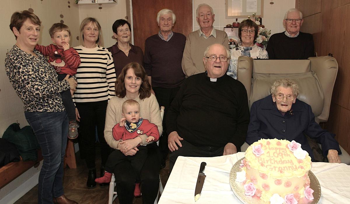 Midlands woman who is Ireland’s oldest person is looking forward to her 110th birthday