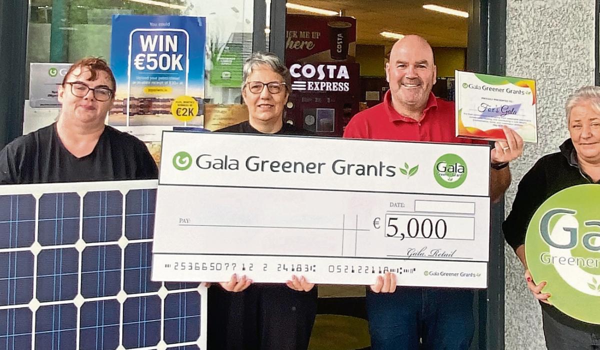 'Delivering energy savings': Longford retailer awarded Gala Greener Grant