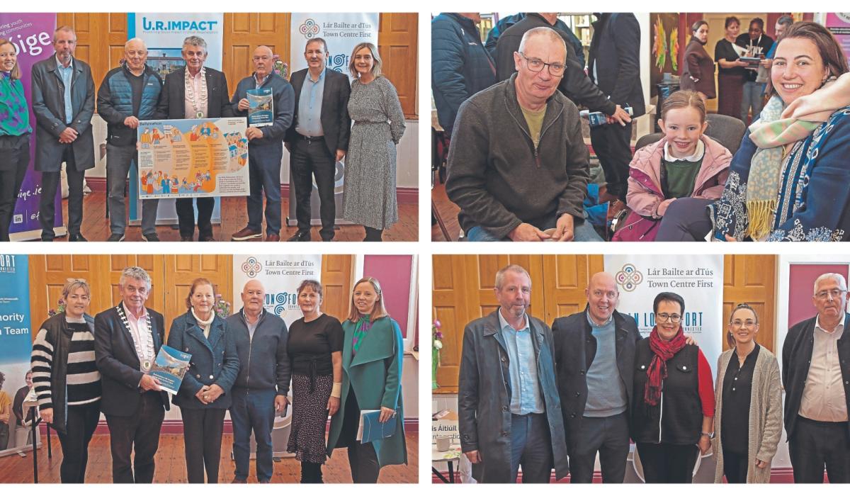 PICTURES: new action plan sets out roadmap to strengthen Ballymahon's social fabric