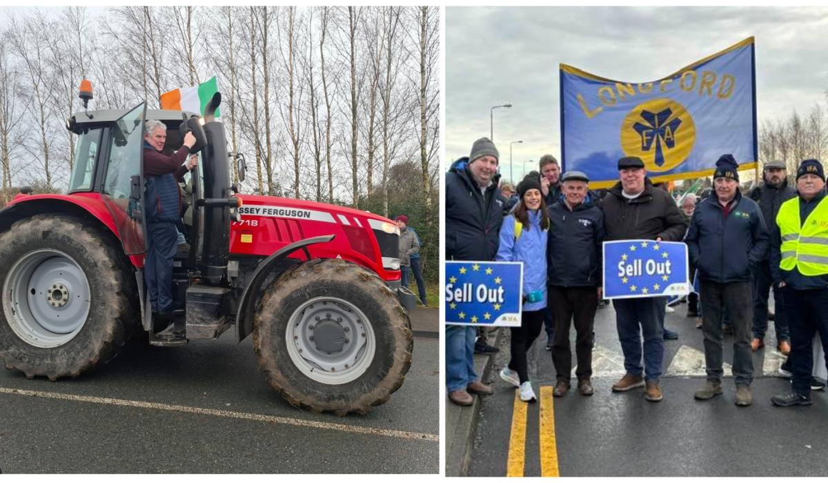 WATCH | Longford MEP Ciaran Mullooly declares protest sent 'clear and powerful message, Ireland says NO to Mercosur'
