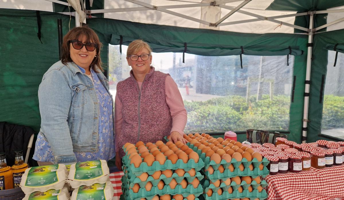Longford Farmer's Market: Shirley O’Halleran and Lorna Matthews