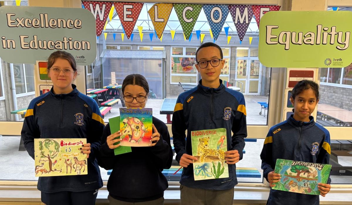 Longford students raise awareness about biodiversity and how we can preserve it
