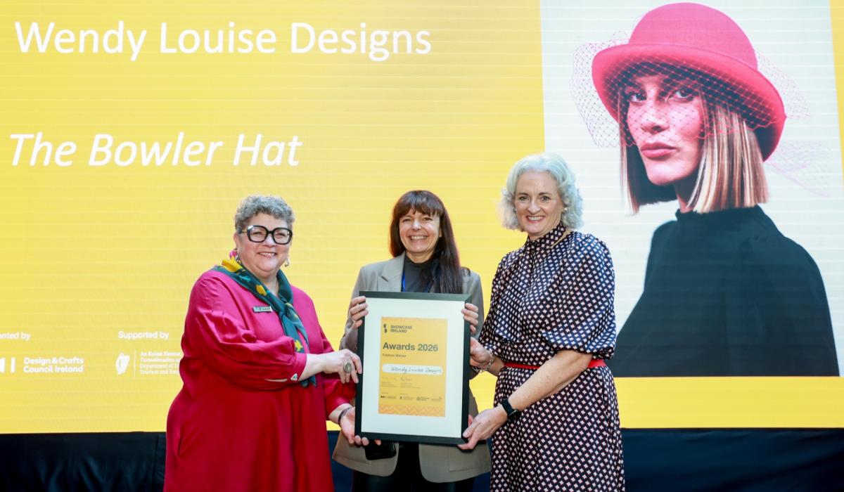 Talented Longford designer wins prestigious award at Ireland's international creative expo