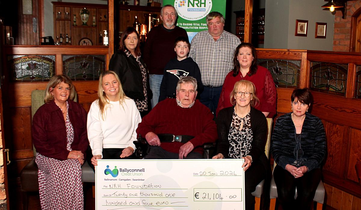 Local family raise over €21k for NRH after father’s life-changing farming accident
