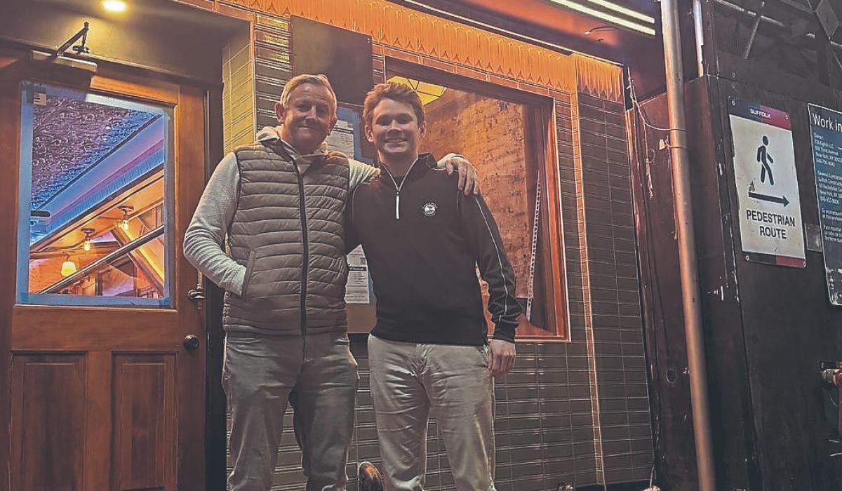 Longford father-son duo open new bar in New York's Times Square