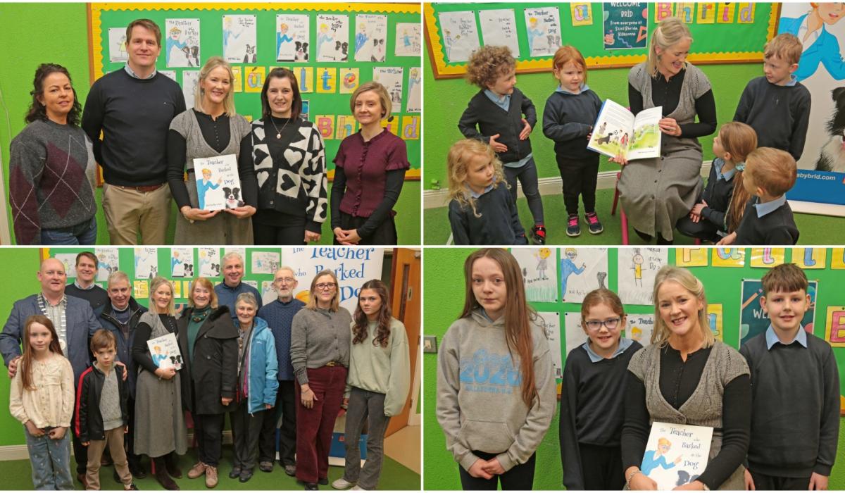 PICTURES |  Where the story began for Longford author who visited school