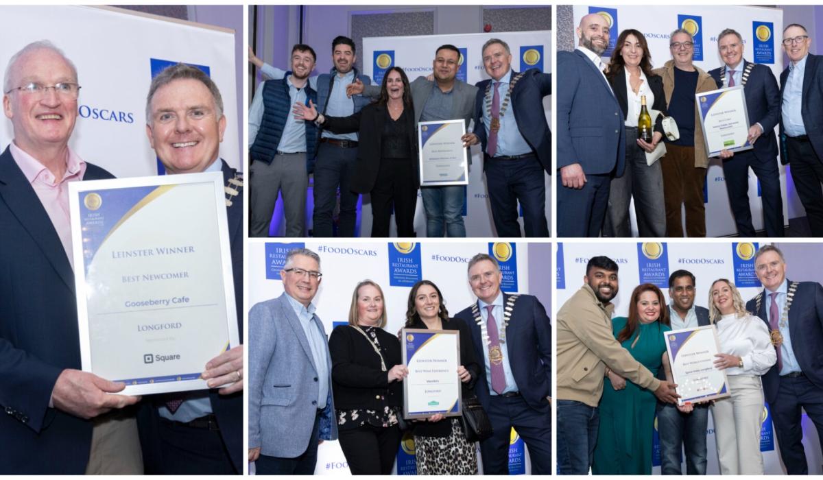 REVEALED | The best restaurant and hospitality businesses in Longford honoured at Irish Restaurant Awards