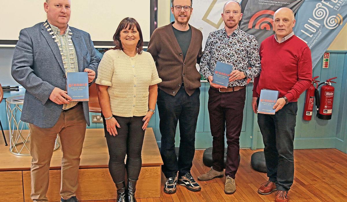 Upcoming Granard Booktown Festival launches with exciting list of headliners and authors