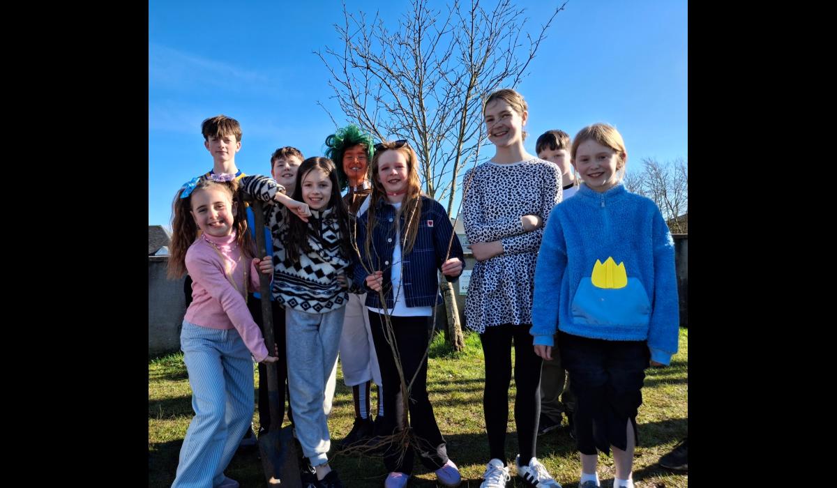 Longford group celebrates largest school tree planting initiative in country