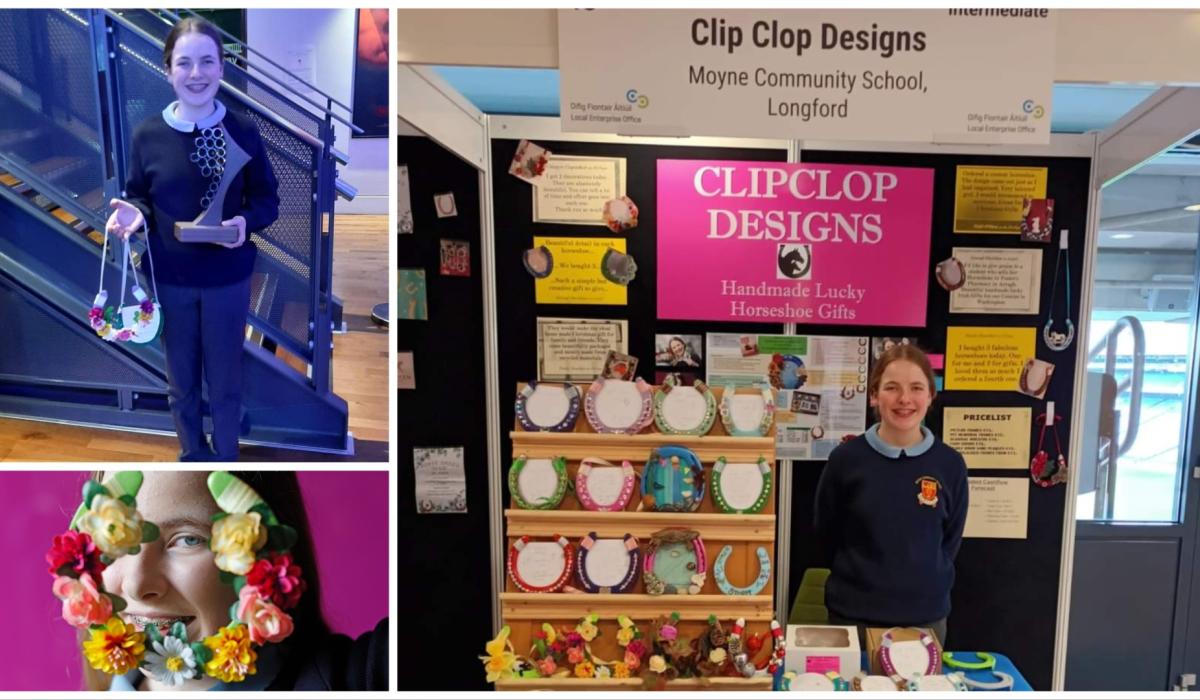 Longford student gallops to national enterprise award with innovative