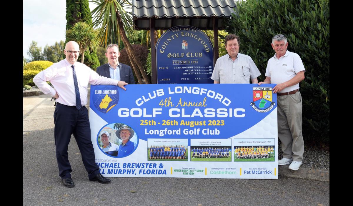 Club Longford to hold their 4th Annual Golf Classic Longford Live