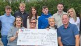 Cian Gray Memorial Run cheque