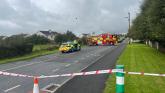 Midlands gardaí arrest man in his 20s after car smashes into wall in Tullamore