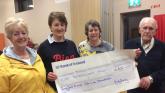Longford Flower Club makes presentation to two local organisations 
