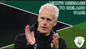 Watch | Big Mick thanks 'wonderful' fans