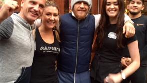Longford native welcomes UFC double champion Conor McGregor to his New York bar