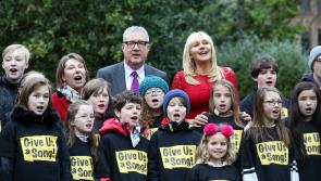 Appeal from celebs: C’mon Longford give us a song for cancer research #giveusasong
                            