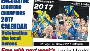FREE Longford Champions 2017 calendar in tomorrow’s Longford Leader  - gallery of photos that feature in the calendar