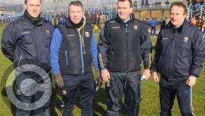 Longford in league action at home against Armagh

