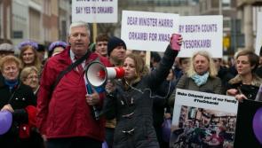 Longford's Jillian McNulty spearheads second protest at Dáil over Orkambi delays