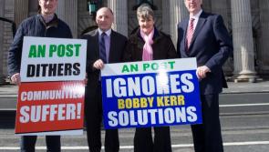 Longford postmasters protest at GPO to resist Post Office closures