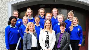 VIDEO: Minister Helen McEntee visits Longford school