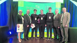 Longford students fly county flag on RTÉ's Late Late Show