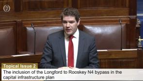 Longford Westmeath TD Peter Burke raises N4 upgrade in Dáil