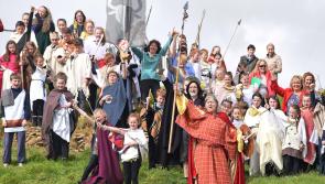 The Táin March arrives in Clondra and Longford