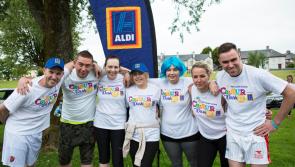 Aldi’s Longford Town store team provides a dash of colour in support of Ireland’s cancer patients