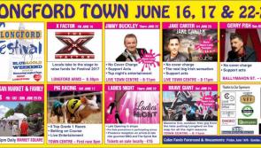 Road closures to facilitate Longford Summer Festival 