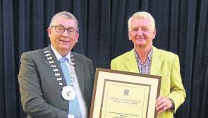 Civic honour bestowed on Matt Farrell