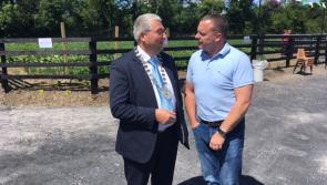 PHOTO GALLERY:  Hundreds gather in the sunshine for the official opening of Killoe Men's Shed
