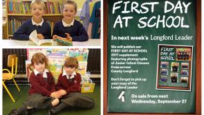 Longford Leader 'First Day at School' souvenir photograph supplement 