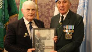 Longford Siege of Jadotville veteran Michael Tighe presented with special award