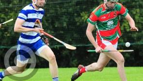 Longford senior hurling champions Wolfe Tones Mostrim find the going far too tough against Navan O’Mahony’s 
