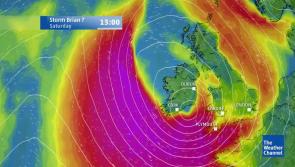 LIVE: Watch Storm Brian as it approaches Longford