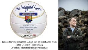Top comedian PJ Gallagher to entertain guests at 'The Longford Lunch' in Croke Park 
