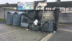  Longford town recycling bank destroyed by fire 