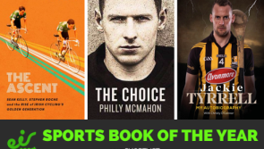 Three books shortlisted for Irish Sports Book of the Year award 