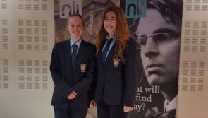 Mean Scoil Mhuire Longford student in Poetry Aloud final this week