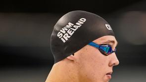 Longford’s Darragh Greene in action at the World Aquatics Championships in Japan
