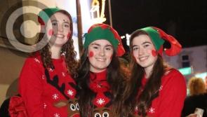 Pictures:  Great excitement in Edgeworthstown as Christmas lights switched on! 