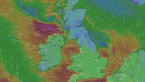 LIVE: Track the progress of Storm Dylan as it approaches Longford