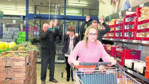 Laura grabs lots of goodies in Lidl Longford trolley dash