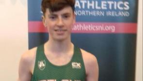 Another superb performance as Cian McPhillips sets new Irish Youth Outdoor 3,000m record
